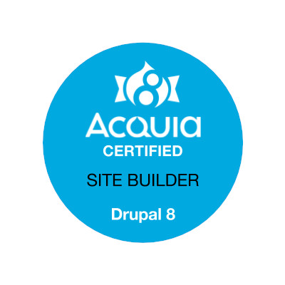 Acquia Certified Site Builder - Drupal 8 Acquia Certified Site Builder